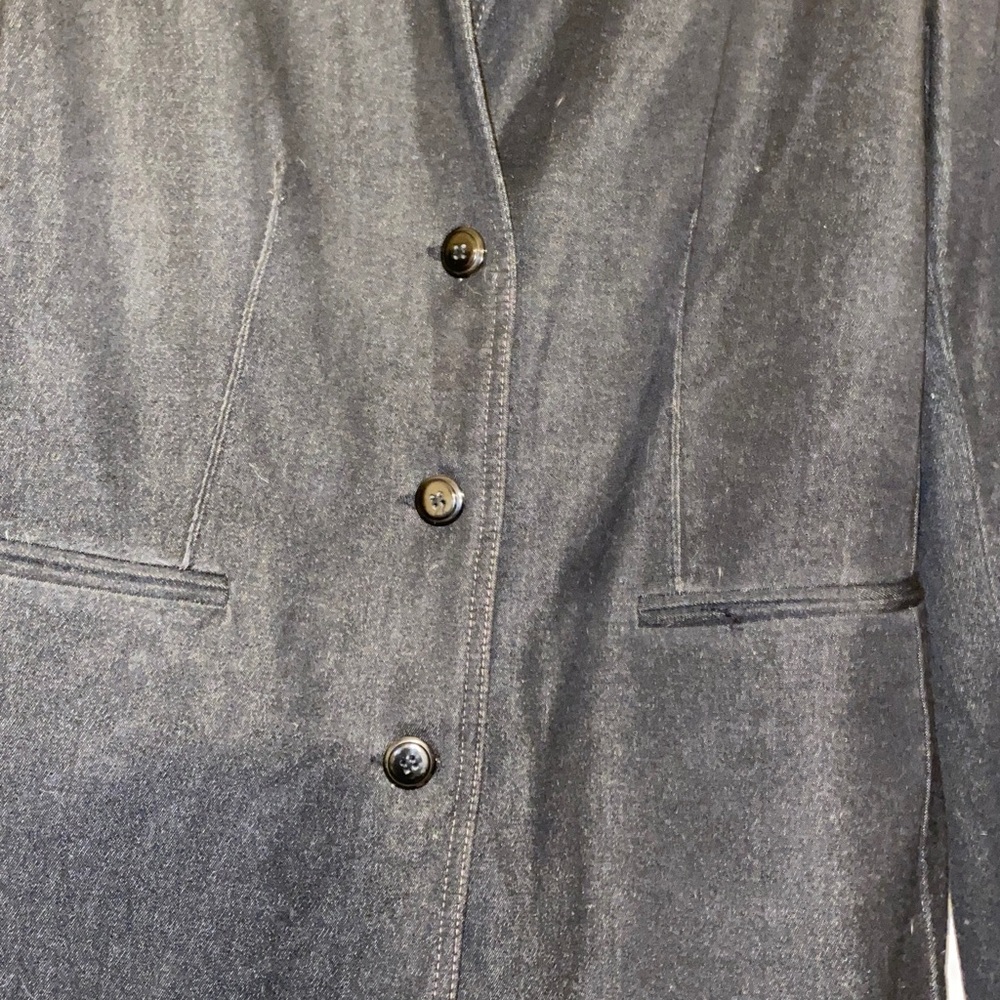 George Single Breasted Design with Two Button Front Closure Black Jacket Size M - Picture 4 of 8